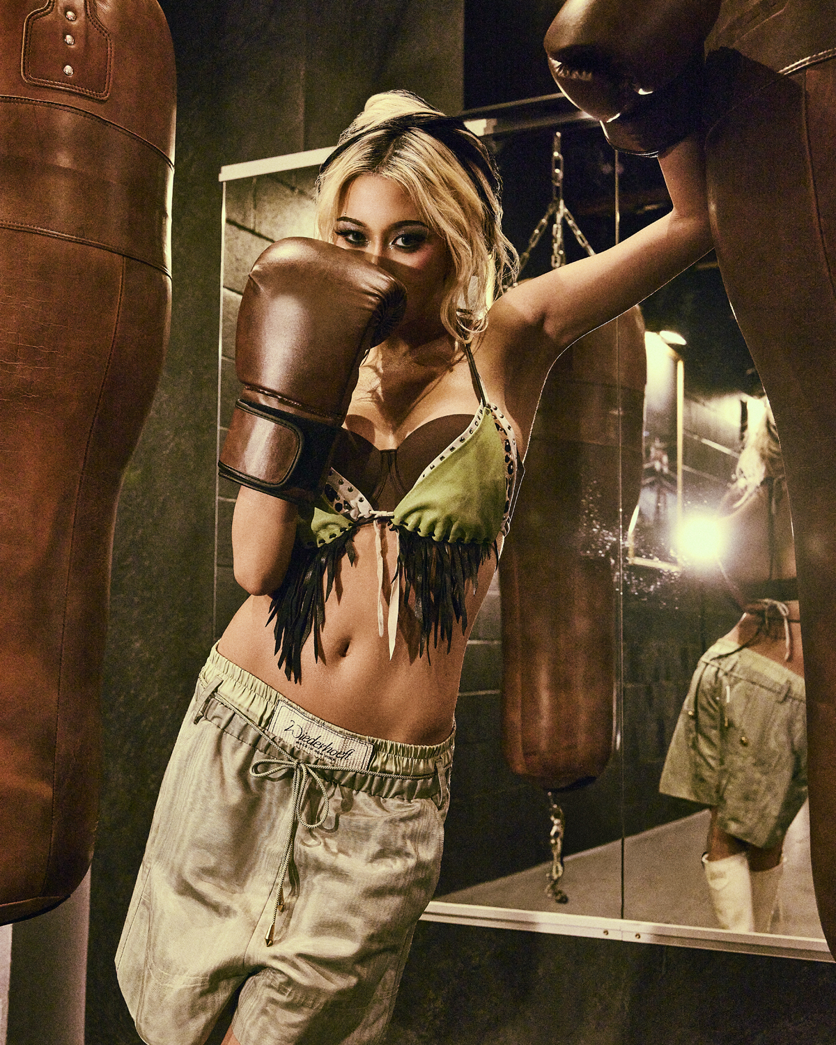 lauren nakao winn, photography, editorial photography, kpop photography, dayoung, wjsn, what's a girl to do, christina aguilera, dirrty, xtina